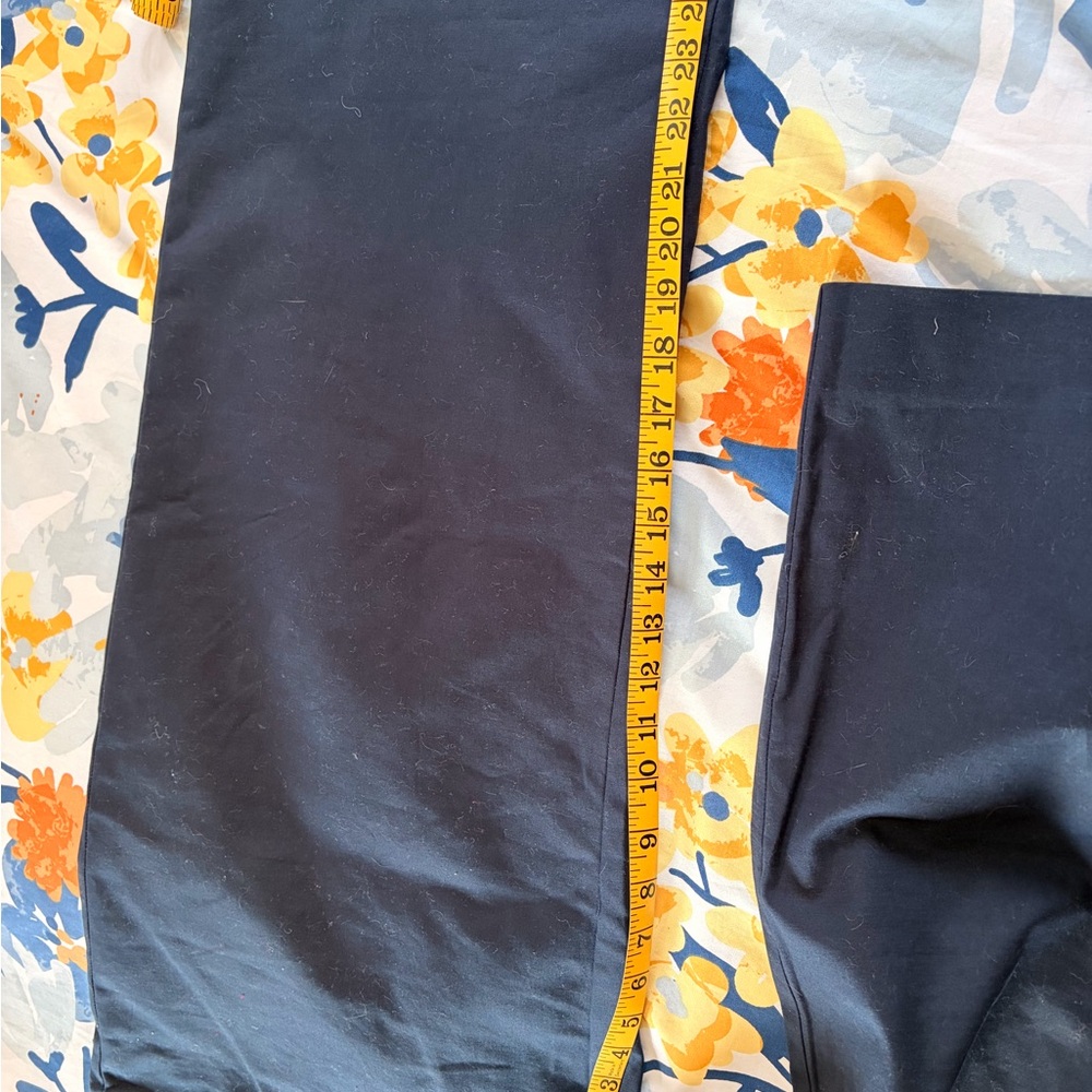 Boden Navy Cotton Trousers - Picture 5 of 11